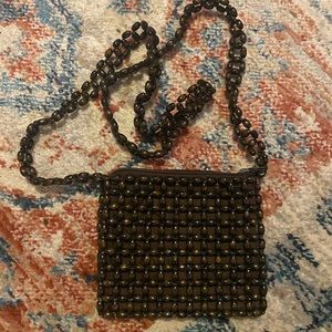 vintage giannini beaded purse